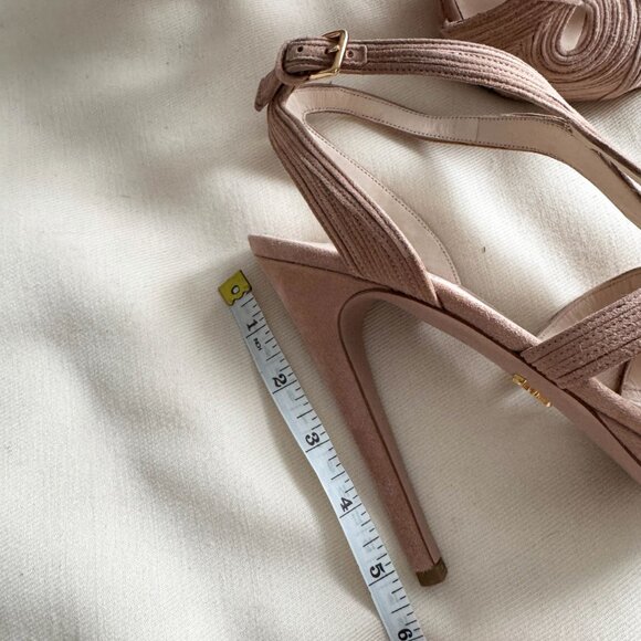 Prada Suede Swirls Platform Sandals, size 39 - Picture 8 of 9
